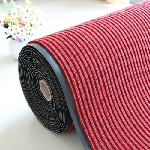 pvc double stripe floor mat door mat non-slip dust removal floor mat rub door coil hotel workshop carpet