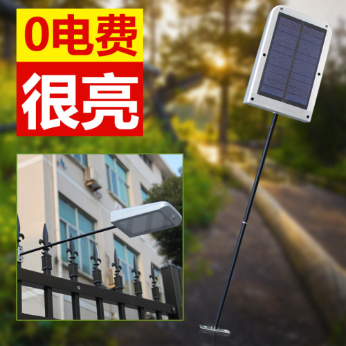 cross-border exclusive for outdoor household super bright led human body induction solar garden lamp lighting electric lamp rural street lamp
