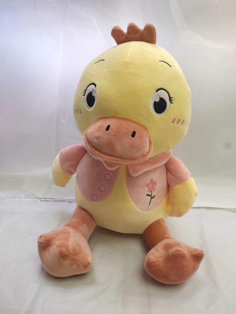 毛绒玩具公仔软体大嘴鸭公仔毛绒玩具软体抱枕抓机娃娃毛绒玩具