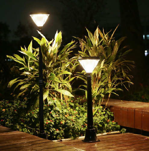 Solar Garden Lamp Outdoor Super Bright Home Outdoor Waterproof Garden Villa 1.6 M High Pole Led Community Street Lamp