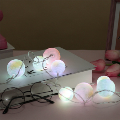 星球七彩小夜灯led彩灯房间婚房装饰ins生日惊喜布置星星灯串