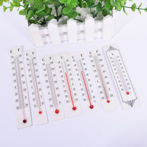 Factory Direct Sales All Kinds of Paper Thermometer Small Thermometer Glass Thermometer Adhesive Thermometer