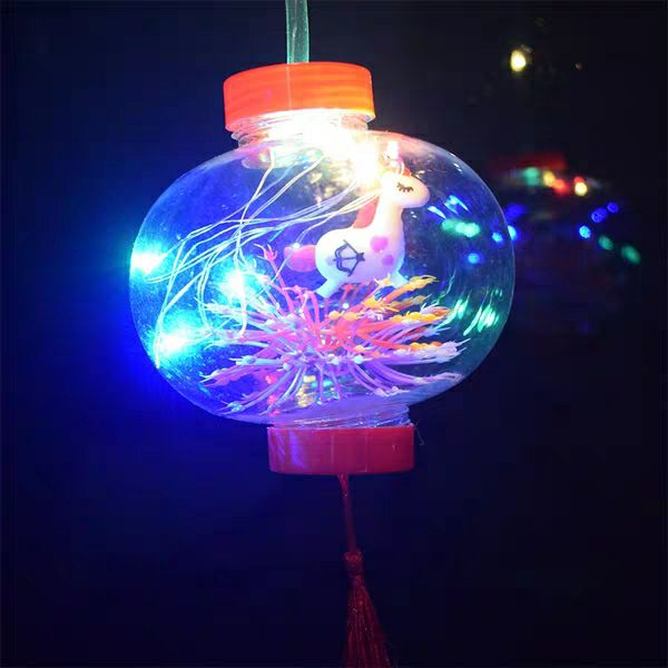 元宵花灯春节灯笼新年手提灯电子灯发光民俗传统 大灯笼