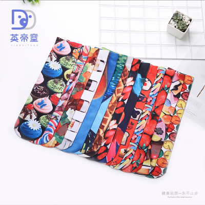 Socks woman ins fashionable thin 3 d printed express trend tube pure cotton deodorant breathable printed Socks in summer