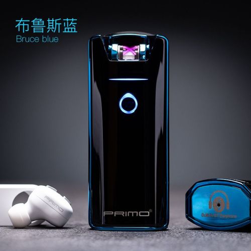 lighter usb charging lighter bluetooth headset pulse double arc gift!