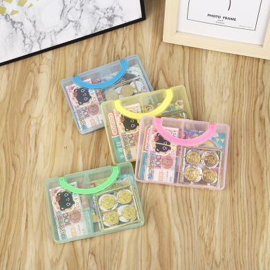 快乐宝贝银行超市游戏认识纸币钱币儿童币教具硬币过家家益智文具