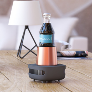 cupcooler家用冷饮机小巧冷饮机加速降冷桌面冷柜极速绛冷机