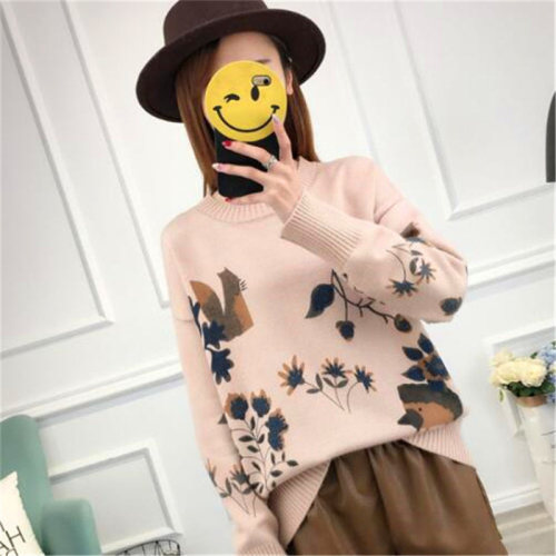 New Inventory Women‘s Winter Sweater Miscellaneous Tail Pullover Women‘s Winter Sweater Foreign Trade Bottoming Shirt Wholesale
