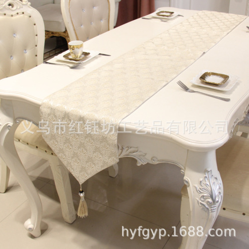 Modern Minimalist European Table Runner Coffee Table Long Decorative Cloth Bed Runner Bed Towel Customized Wholesale