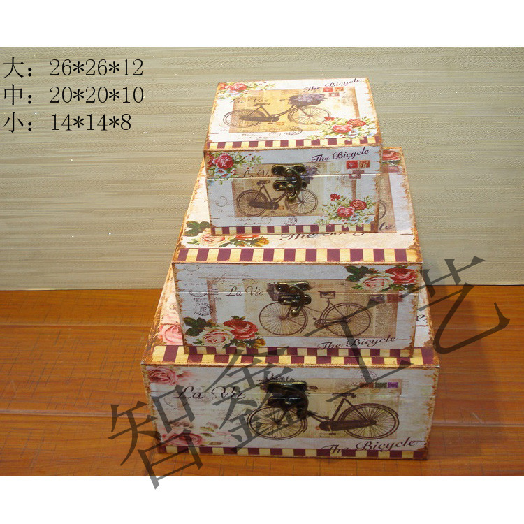 European-Style Creative Retro Storage Box Series Daily Neces...