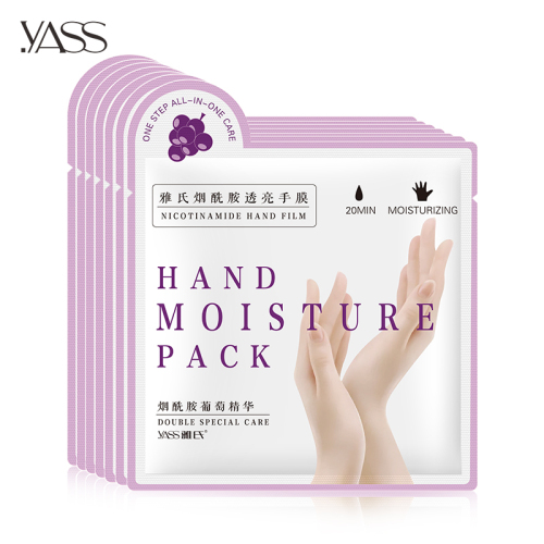 Yashinamide Hydrating Hand Mask Dead Skin Removing Hand Mask Gloves Moisturizing Repair Factory Direct OEM