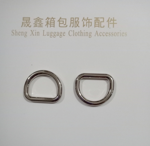 zinc alloy d-ring d buckle connecting ring adjustment ring 26mm
