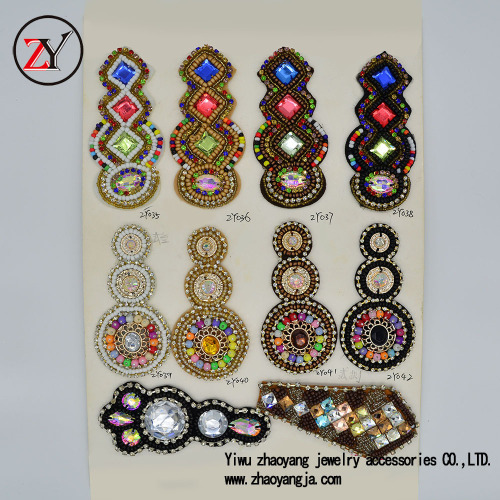 Handmade Ethnic Style Beaded Shoe Ornament Shoes Accessories Sandals Shoe Buckle Customizable Zy07308