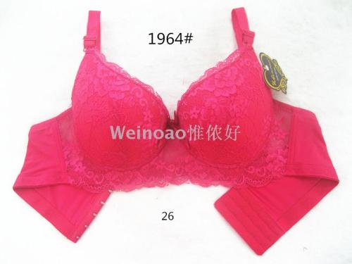 cross-border foreign trade sexy lace five-row bra