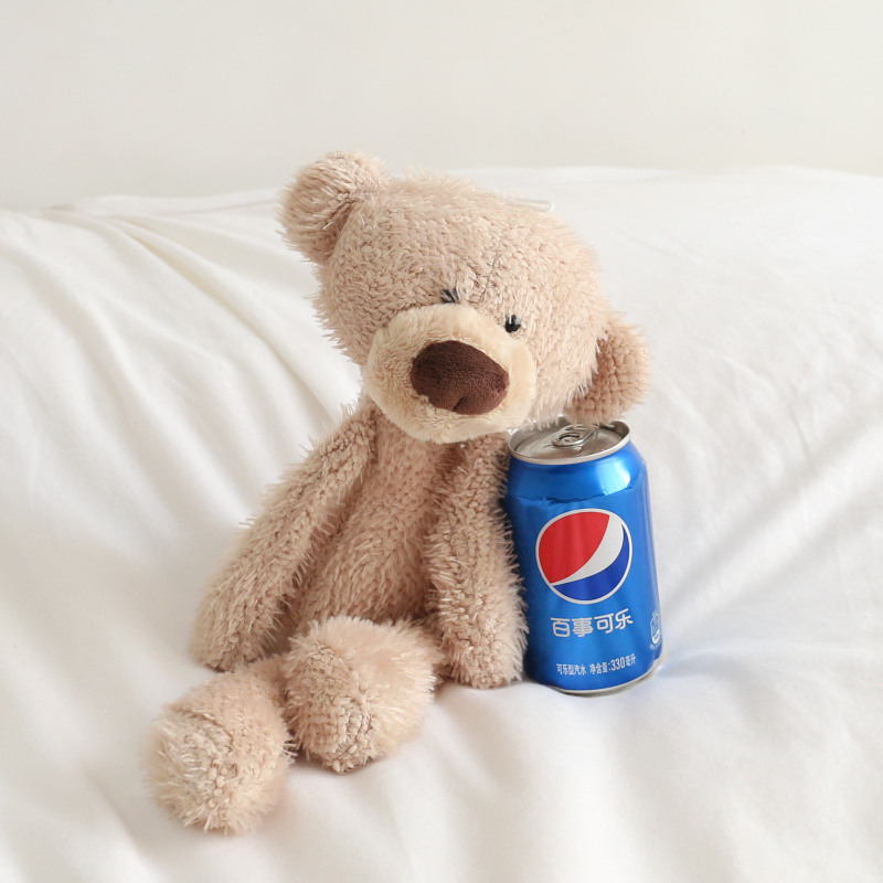 洛克熊废柴熊牙签吊脚熊公仔毛绒玩具抱抱熊玩偶可爱泰迪女生礼物