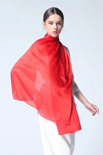 New Pure Color Silk Satin Scarf Silk Silk Scarf Shawl Silk Scarf Clothing Clothing Xinsha