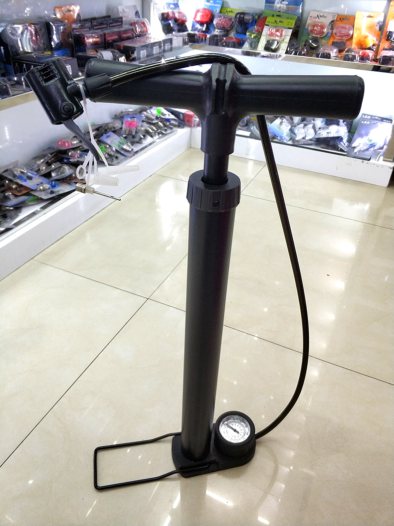 打气筒篮球排球自行车充气筒单车带表气筒_义乌市一未电子有限公司
