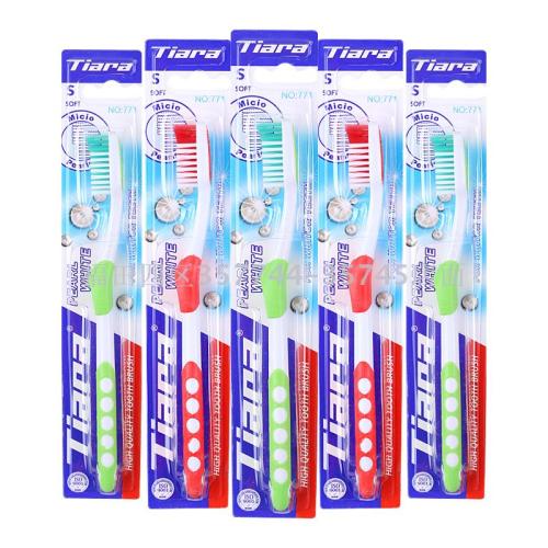 Tiara 771 Medium Bristle Adult Toothbrush Foreign Trade Export Wholesale