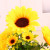 Sunflower Simulation Bouquet Ornaments Dried Flower Vase Home Living Room Fake Flower Decorations Flower Arrangement Ornaments