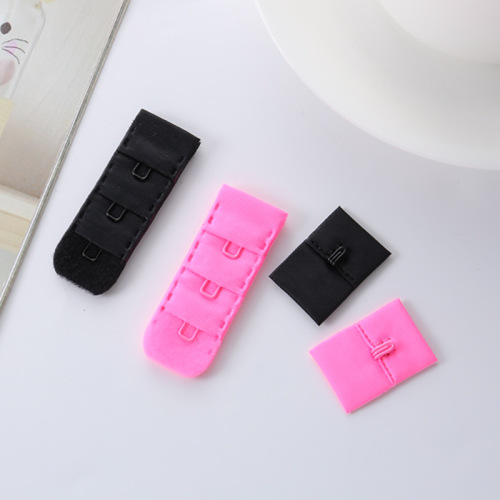 Customized 19mm Three Rows One Button French Underwear Connection Bra Extension buckle Back Lengthened Underwear Long Buckle 