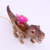 Children's toys Luminous toy with rope walking musical electric tyrannosaurus toy wholesale 