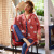 Pajama girl autumn cotton long sleeve set two pieces of Korean autumn and winter students thin loose 100% cotton home 