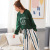 New cotton ladies home wear plus-size pajammies women spring and autumn winter long sleeve cotton collar leisure suit