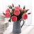 European style single artificial flower table decoration rose wholesale