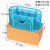 Metal mesh office storage boxes multi-lattice combination of desktop debris sorting drawer type students shelving