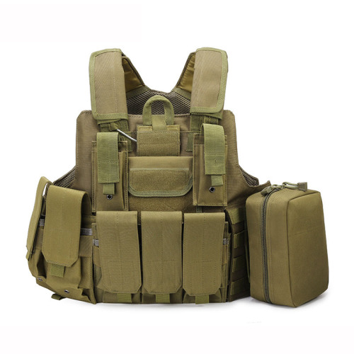Outdoor Tactics Vest Camouflage Multifunction Vest Camouflage Vest Field CS Tactical Vest Jj078