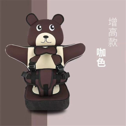patent product cartoon bear children‘s safety seat simple children‘s chair strap to protect children