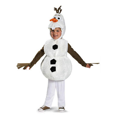 万圣节新品cosplay装扮动漫电影雪宝人偶角色扮演派对演出服饰