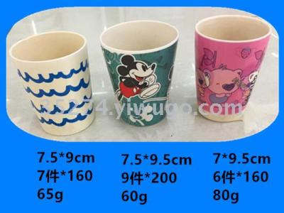 Melamine glass imitation ceramic decal cup water cup mouth cup run all limits of the country set up hot style