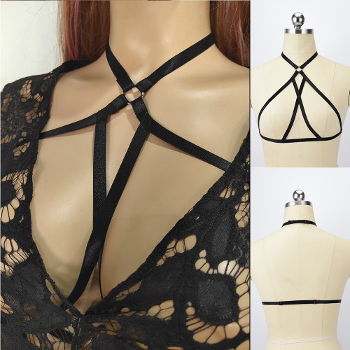 aliexpress ebay fashion hollow out dew elastic band top body shaping strap sexy underwear uniform temptation