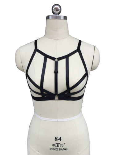lou jiang clothing one-piece delivery sexy nightclub queen hollow lace-up dew harness underwear o0269