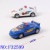Cross-border children's plastic toys wholesale solid color taxi police car F32599