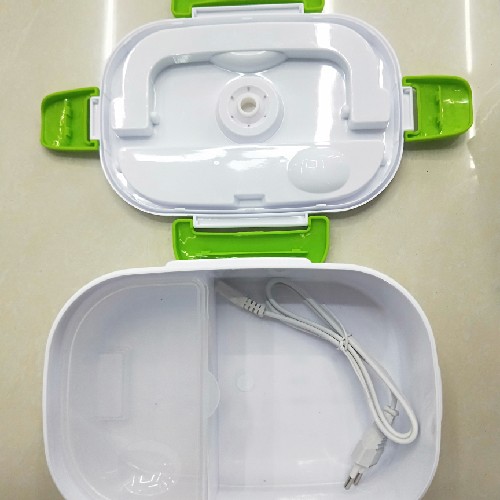 Multi-functional portable thermal insulation plastic electric heating lunch box car charger thermal insulation box plug electric heating lunch box