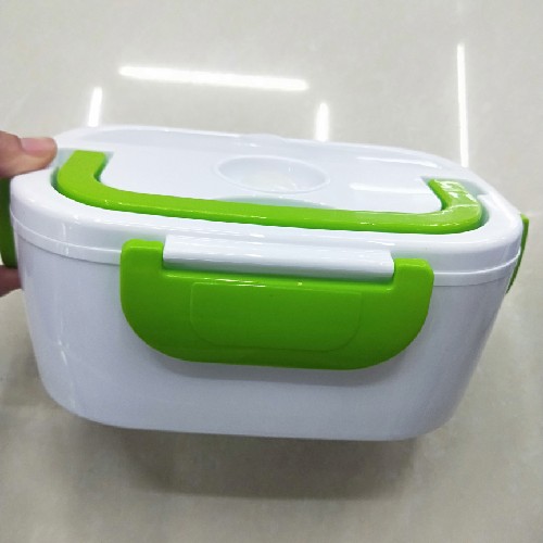 Multi-functional portable thermal insulation plastic electric heating lunch box car charger thermal insulation box plug electric heating lunch box