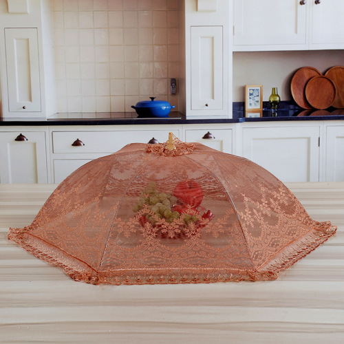 natural home hot selling household anti-mosquito dust vegetable cover lace food cover table covered rice vegetable cover wholesale