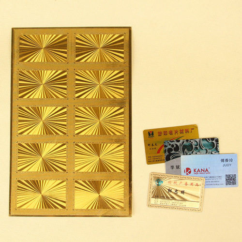 Double-Sided Gold Foil Stamping Paper Electro-Chemical Aluminum Gold Foil Roll Double-Sided Stickers for Gold Foil Paper Craft paillette Printing Pad Printing 