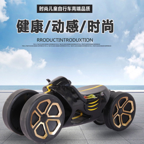 factory direct sales new children‘s balance car motorcycle four-wheel scooter male and female baby scooter can sit