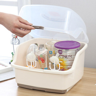 Anti Dust Baby Bottles Storage Box Drying Rack New Product Launch Baby  Bottle Drying Rack - China Bottle Drying Rack and Drying Rack Baby price