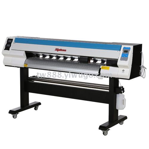 1200mm small photo machine thermal transfer printer inkjet color printer clothing indoor and outdoor advertising