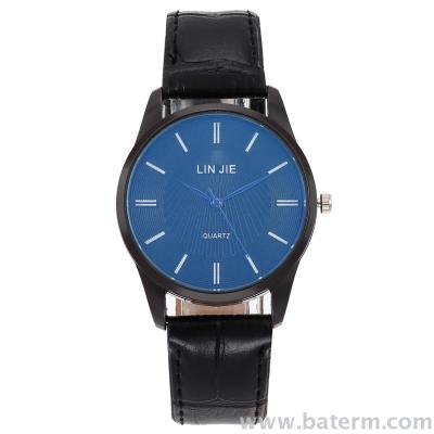 Beiteng meng watch industry casual blue glass simple nail belt men's watch