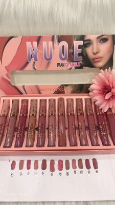 Brand IMAN OF NOBLE brand lip glaze set with 12 pieces