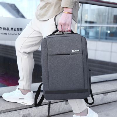 The 2019 manufacturer direct selling backpack usb charging backpack The LOGO for The laptop backpack