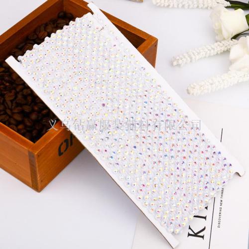 2019 Single Color Bottom AB Diamond Thread Drill Gang Drill Ornament Accessories Clothing Accessories