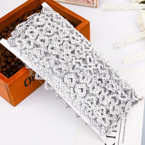 019 Single Silver Heart-Shaped Imitation Drill Line Drill Gang Drill Ornament Accessories Clothing Accessories 