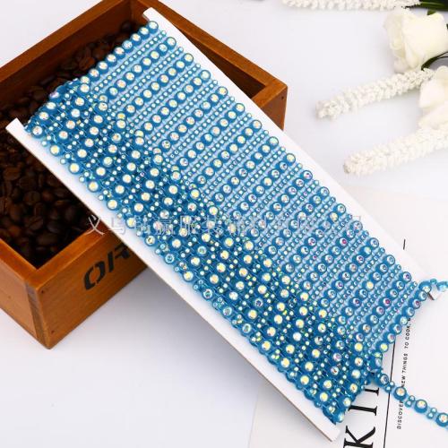 2019 single color bottom one large and one small a crystal line drill gang drill ornament accessories clothing accessories