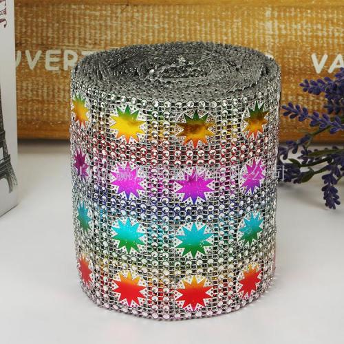 2019 new product 4 rows of sunflower colorful line drill gang drill ornament accessories clothing accessories